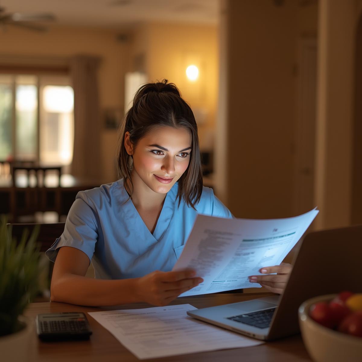 Arizona nursing student applying for financial aid and scholarships for nursing school.