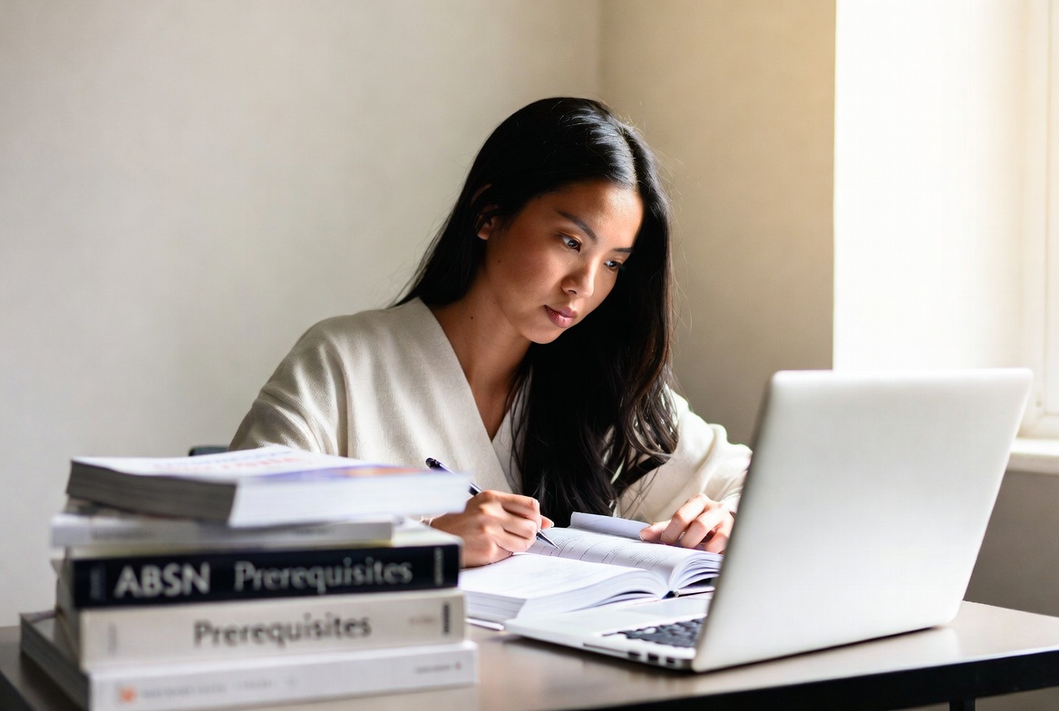 Nursing student studying fast-track BSN program options in Arizona.