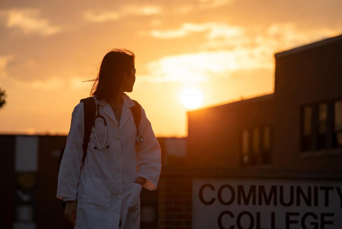 Future nursing student taking the next steps toward an Arizona ADN program.