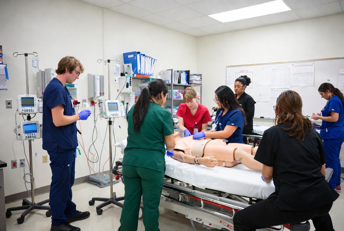 Pima Community College West Campus nursing simulation lab