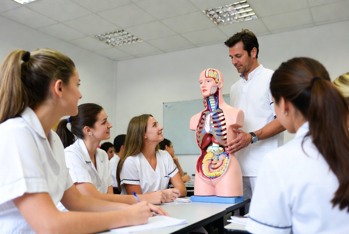 Small class size nursing instruction in an Arizona community college.