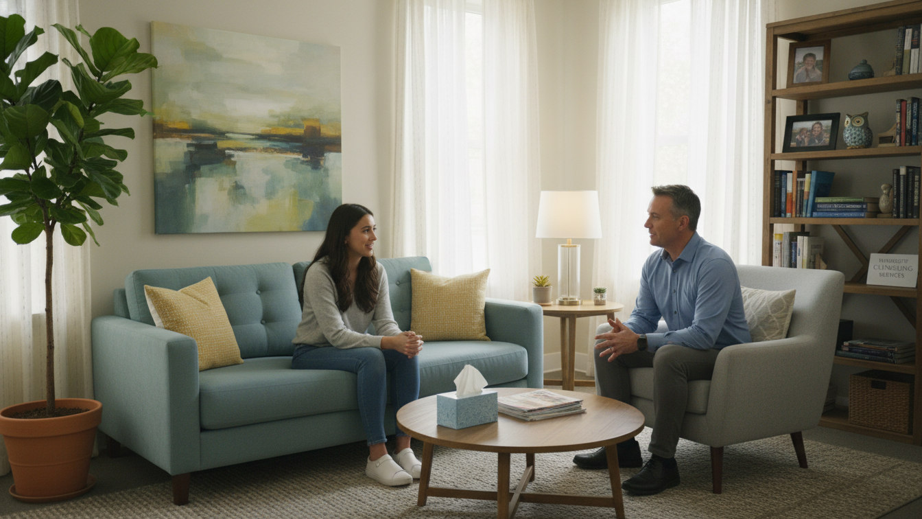 Mental health counseling services available to Arizona nursing students on campus.