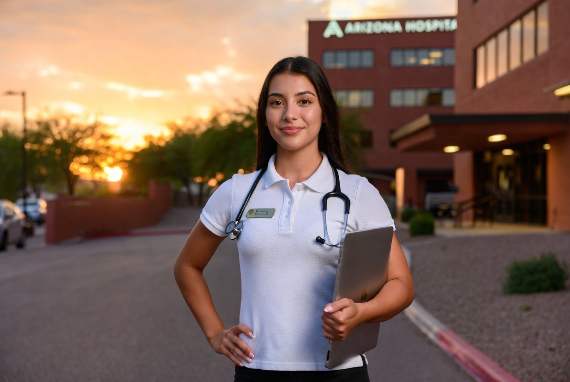 Arizona nursing student investing in the right laptop for future career