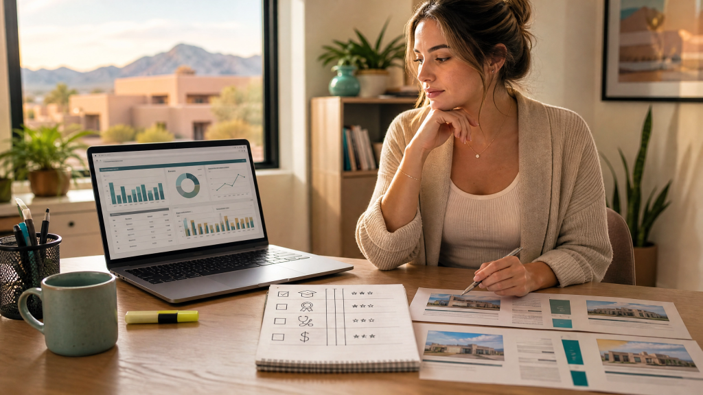 Arizona pre-nursing student evaluating nursing programs with objective data instead of anecdotal online reviews
