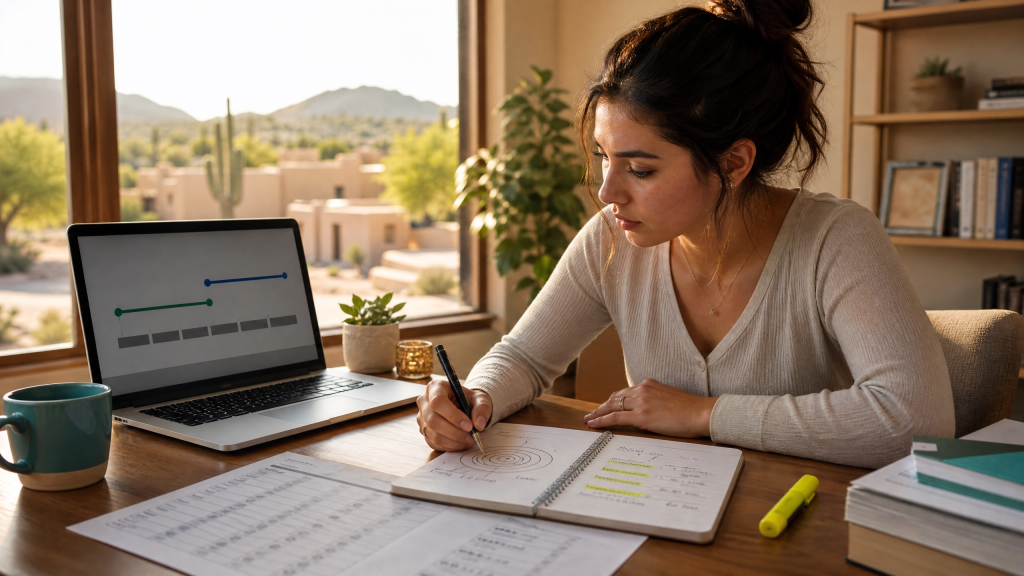 Pre-nursing student targeting a competitive TEAS score, distinguishing minimum from competitive for Arizona schools